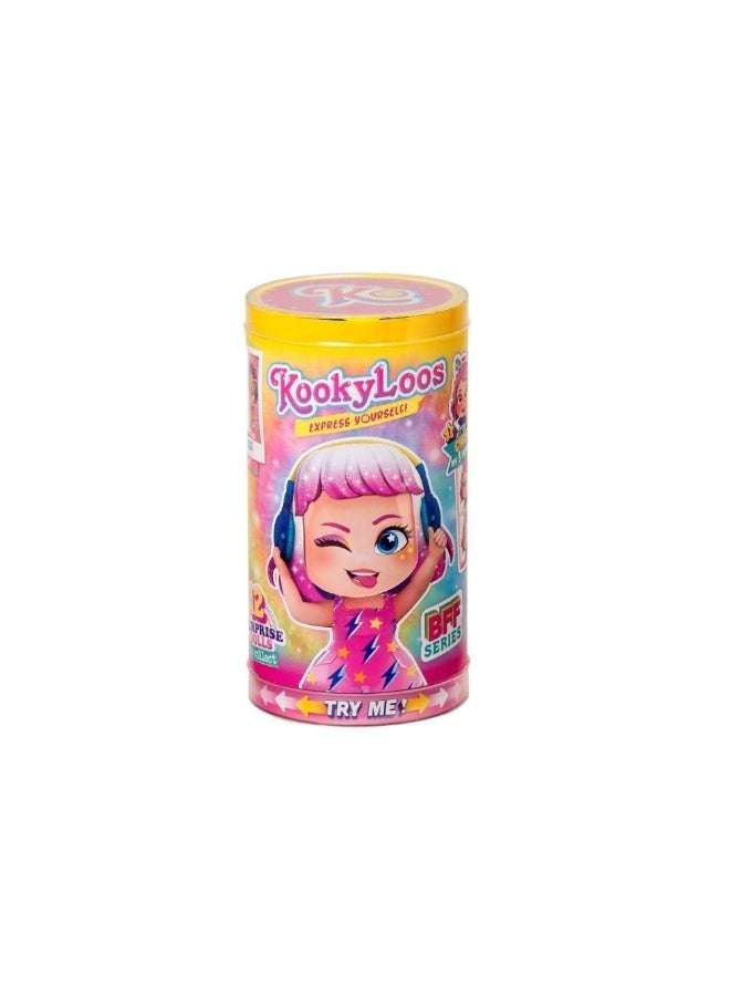 magic box KOOKYLOOS BFF Series - Collectible Surprise Doll with Fashion Accessories - Image 4