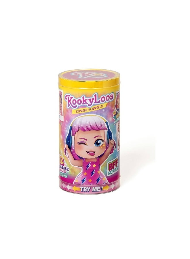magic box KOOKYLOOS BFF Series - Collectible Surprise Doll with Fashion Accessories - Image 1