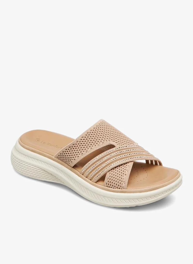 Le Confort Women Embellished Flyknit Sandals
