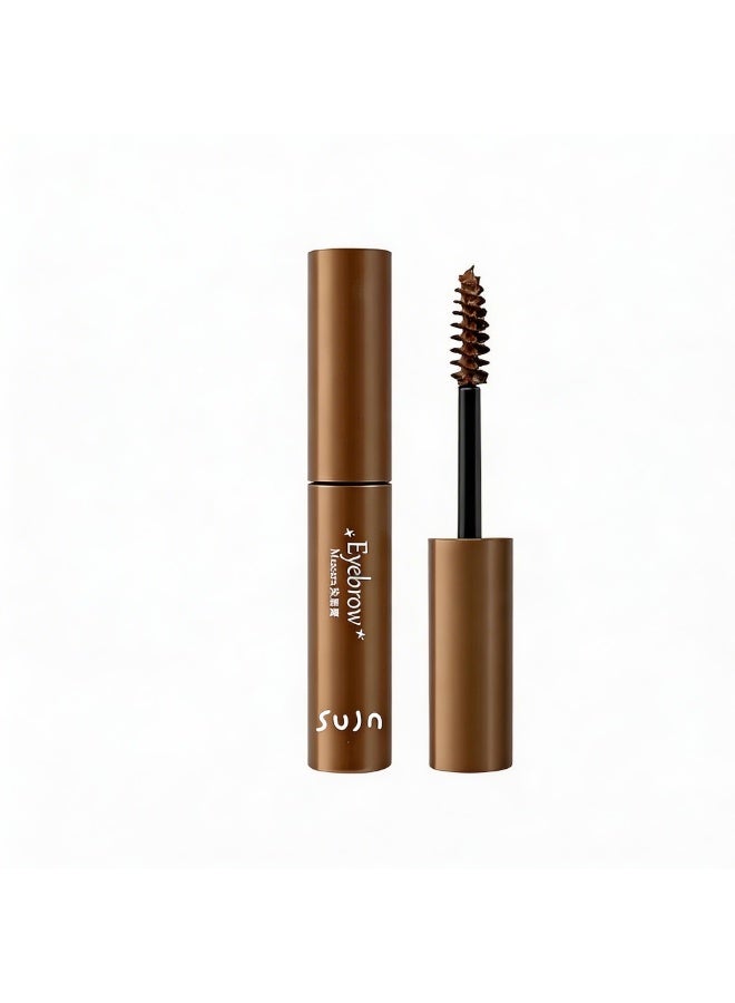 sujn Waterproof Tinted Eyebrow Mascara, Fiber-Infused Volumizing Brow Gel, 16H Long-Lasting & Smudge-Proof Formula, 20g - 02 Natural Brown - Image 2