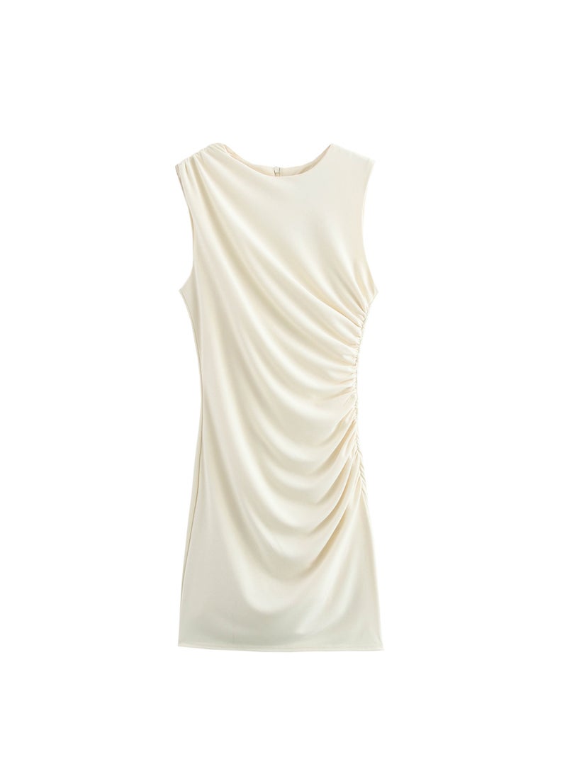Generic - SAW Fast Selling New Womens Dress French Style Slimming Casual Design Smooths Your Silhouette Womens Clothing 3067260 Original white - Image 1