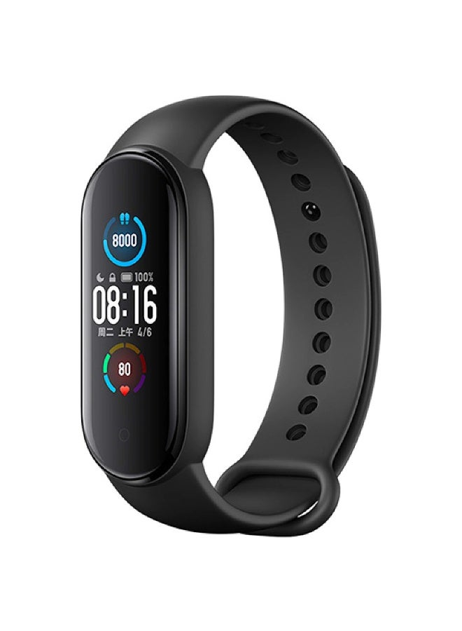M5 Smart Bracelet Fitness Tracker – Heart Rate Monitor, Step Counter, Sleep Tracking & Smart Notifications Activity Band - Image 1