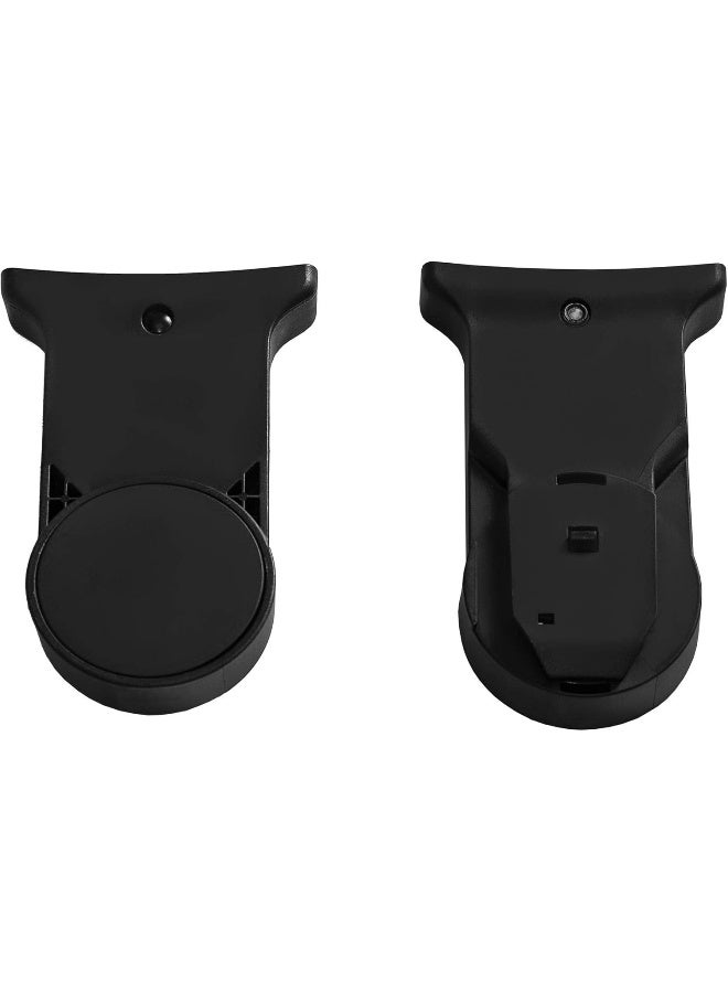 cybex محول مقعد السيارة للأطفال من سيبكس غازيل S متوافق مع مقعد السيارة للأطفال من بريتاكس، أسود 2 عدد (عبوة من 1) - Image 1