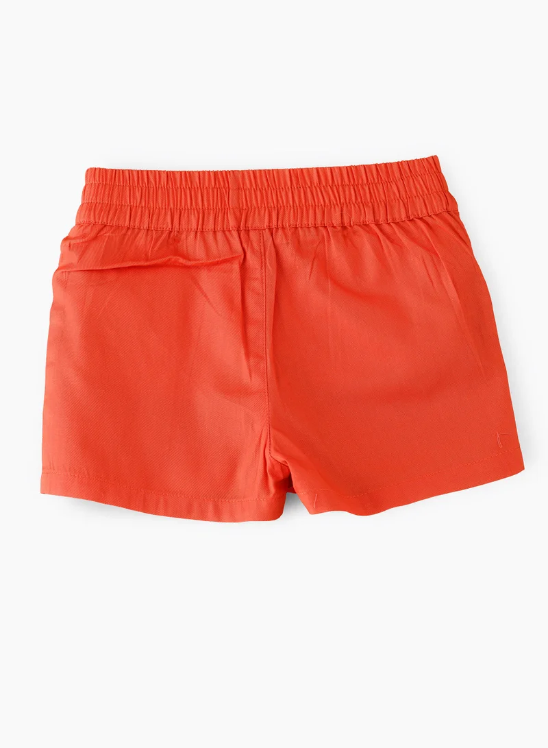 Jelliene Solid knitted shorts