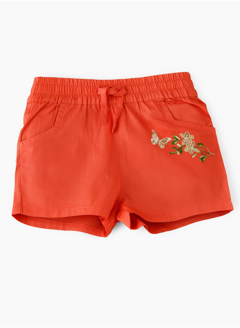 Jelliene Solid knitted shorts  - Image 1