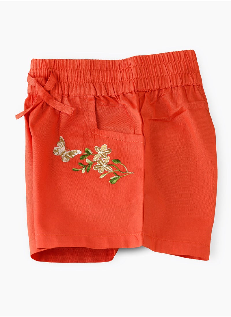 Jelliene Solid knitted shorts  - Image 3