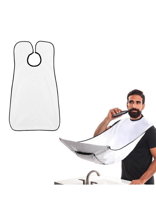 Barber Cape for Men Beard Shaving Apron with Self-Folding Design Non-Stick Beard Shave Cape - Image 1