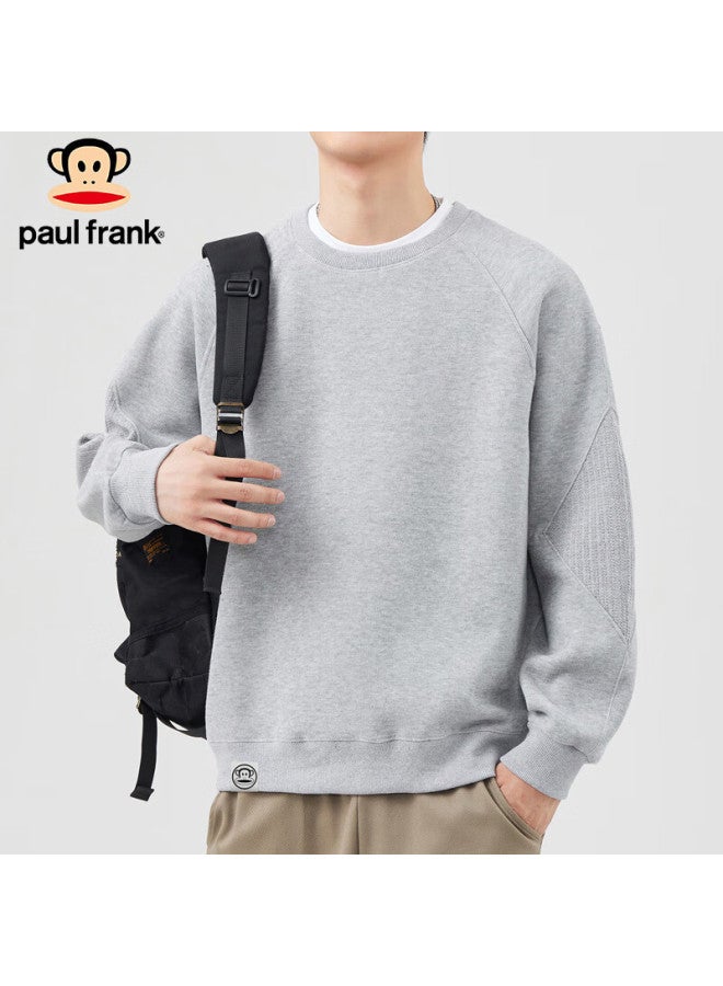 Paul Frank Paul Frank Men's Spring Loose Casual Long Sleeve Sweater Jacket Grey L  - Image 4