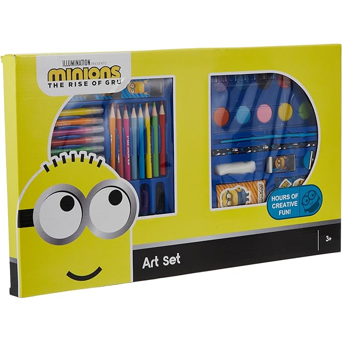 Minions The Rise of Gru Art Set for Kids 52-Pieces