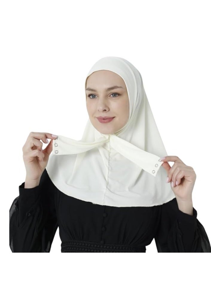 سنسيب وشاح رأس رياضي بحجاب موسلين نسائي سادة تحت وشاح مسلمة عمامة وشاح رمضان إكسسوار - Image 1