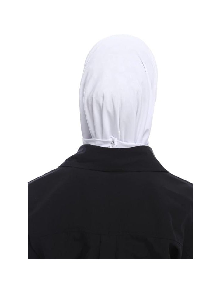 سنسيب وشاح رأس رياضي بحجاب موسلين نسائي سادة تحت وشاح مسلمة عمامة وشاح رمضان إكسسوار - Image 5