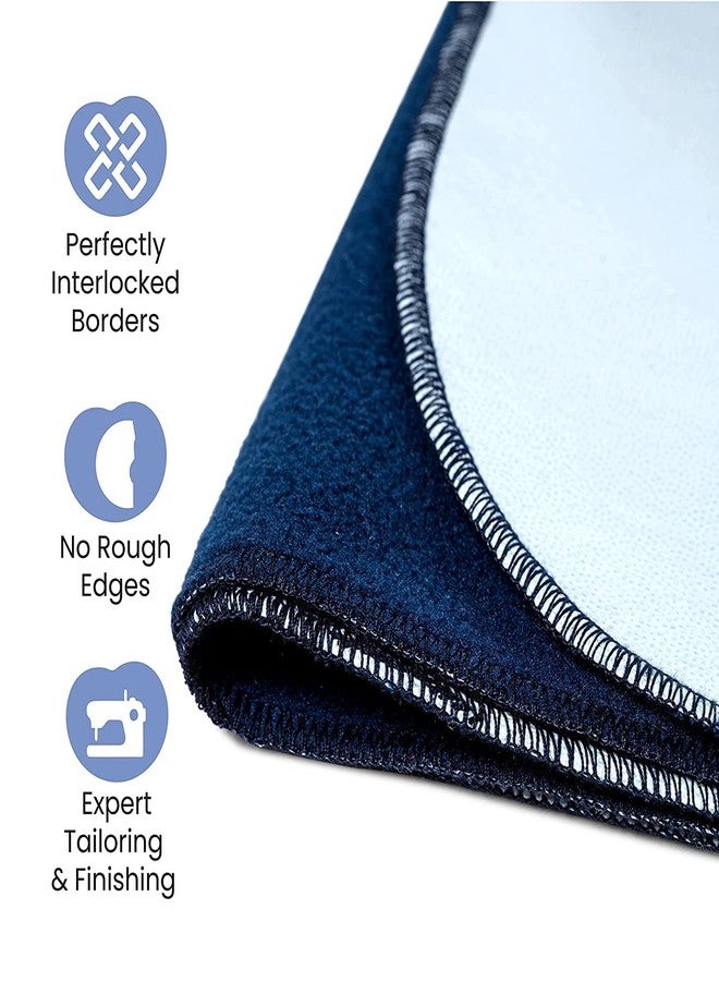 H B MSALA (DEVICE) HBM Soft & Water Proof Baby Dry SheetProtector,Reusable Bed Underpad, Waterproof Bed Pad & Pee Pad, Perfect for Kids, Adults, The Elderly (Royal Blue, Small (70 x 50 cm)) - Image 3