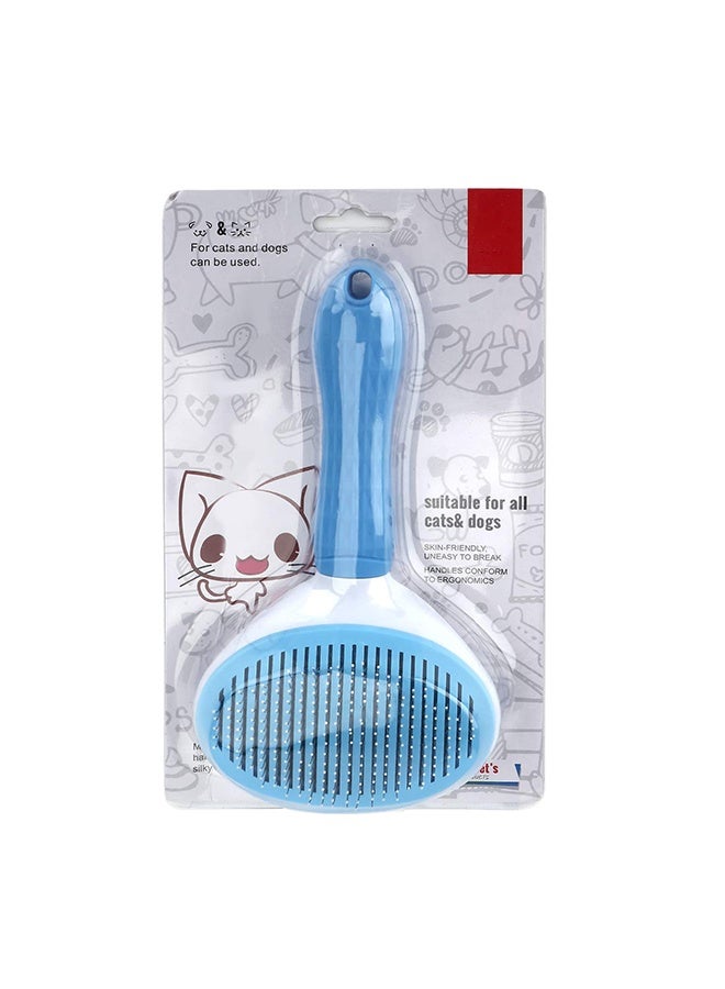 التنظيف الذاتي فرشاة المعطف ، الكلب القط الأرنب الحيوانات الأليفة الاستمالة ذرف فرشاة-سهلة لإزالة معطف فضفاض ، أداة تدليك الحيوانات الأليفة مناسبة للحيوانات الأليفة مع الشعر الطويل أو القصير - Image 4