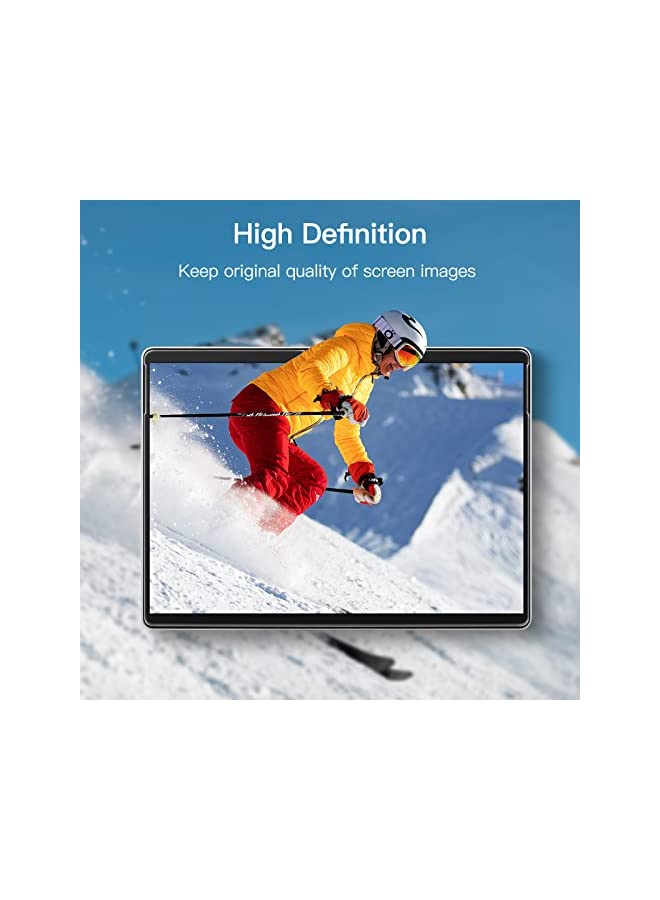 Jetech واقي شاشة لجهاز Surface Pro 9/Pro 9 5G 2022 مقاس 13 بوصة، طبقة زجاجية مقواة 9H، يدعم قلم Surface، شفاف عالي الدقة، عبوتان - Image 3