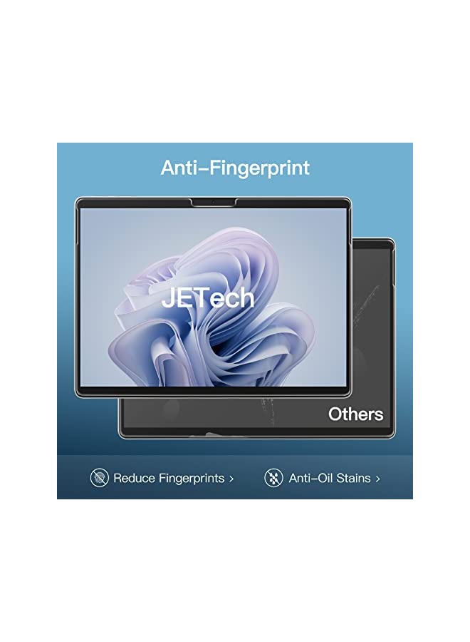 Jetech واقي شاشة لجهاز Surface Pro 9/Pro 9 5G 2022 مقاس 13 بوصة، طبقة زجاجية مقواة 9H، يدعم قلم Surface، شفاف عالي الدقة، عبوتان - Image 5