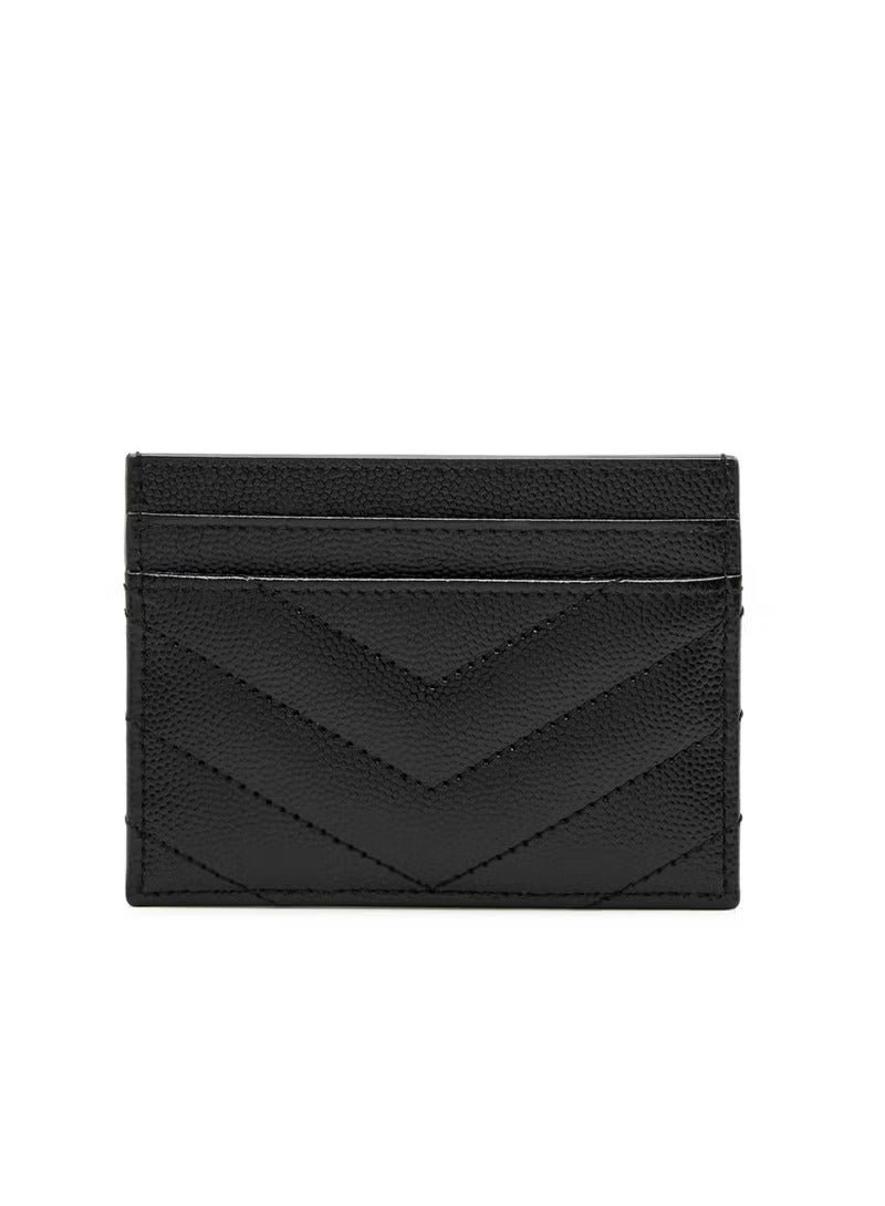 Yves Saint Laurent SAINT LAURENT Logo Leather Card Holder  - Image 2