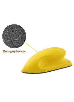 Excefore Hand Sanding Pad Block, 3 pcs Hook and Loop Hand Sanding Pad Block Hand Sanding Pad Blocks Hand Polishing Block with Hook and Loop Disc Hand Sanding Block  - Image 4