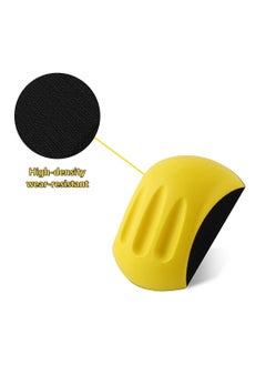 Excefore Hand Sanding Pad Block, 3 pcs Hook and Loop Hand Sanding Pad Block Hand Sanding Pad Blocks Hand Polishing Block with Hook and Loop Disc Hand Sanding Block  - Image 3