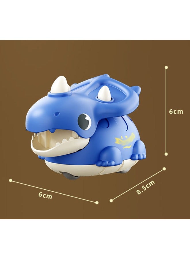 Dinosaur Press and Go Car Set for Toddlers,Fun Toys for Babies,Perfect Birthday, Interactive Play for Kids,Ideal for Family Bonding & Party Favors (Dinosaur) - Image 2