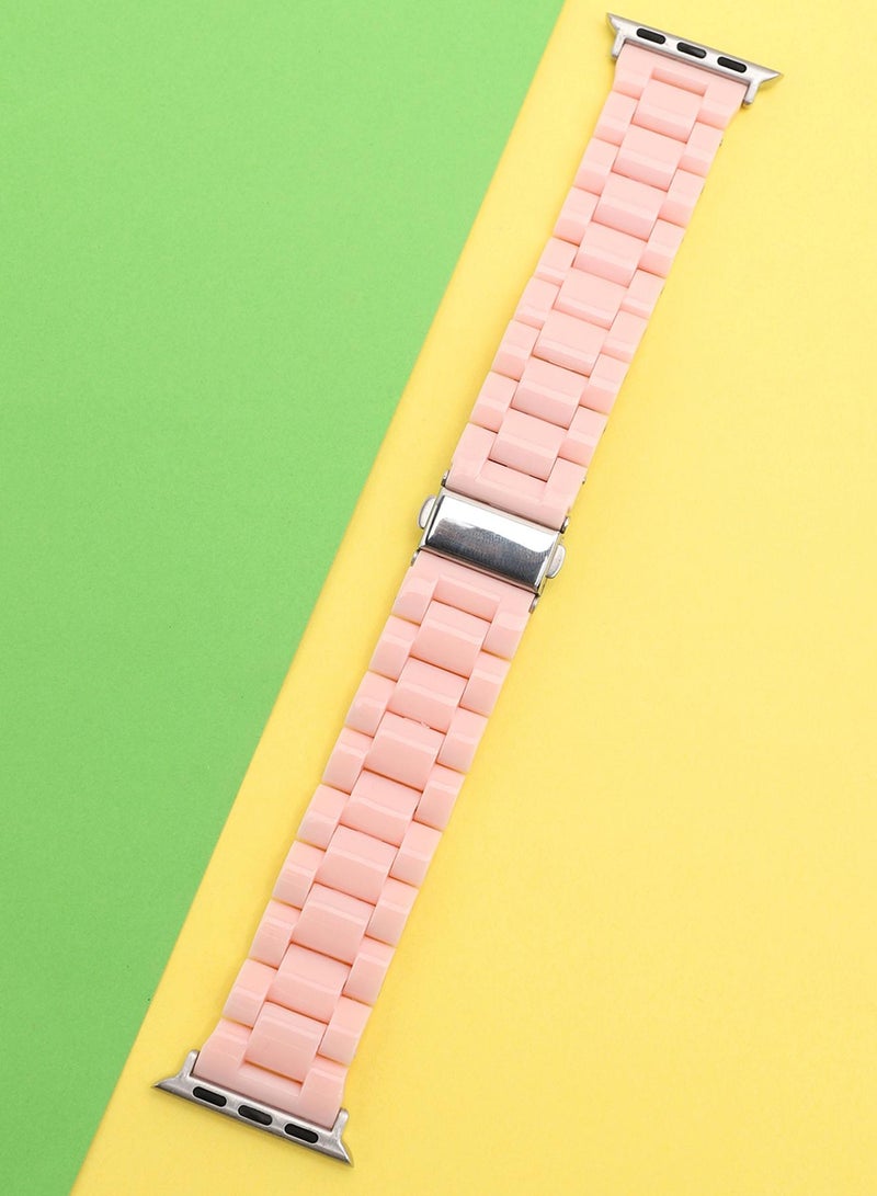 Haute Sauce Solid Acrylic Apple Watch Strap For Women | 42mm/44mm/45mm - Image 1