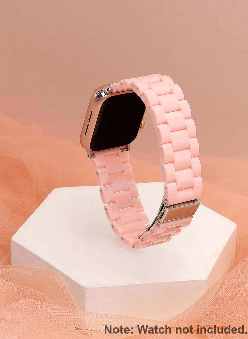 Haute Sauce Solid Acrylic Apple Watch Strap For Women | 42mm/44mm/45mm
