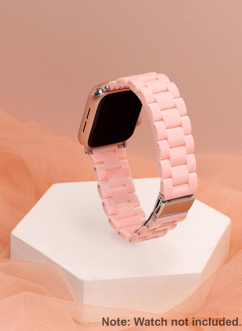 Haute Sauce Solid Acrylic Apple Watch Strap For Women | 42mm/44mm/45mm - Image 3