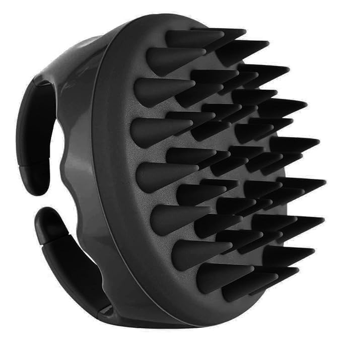 SkinSide Hair Scalp Massager Brush for Hair Growth | Shampoo Brush Scrubber | Scalp Exfoliator | Oil Brush | Super Soft Silicone Bristles | Prevents Dandruff & Hair Loss (Jumbo|Any Color) - Image 1