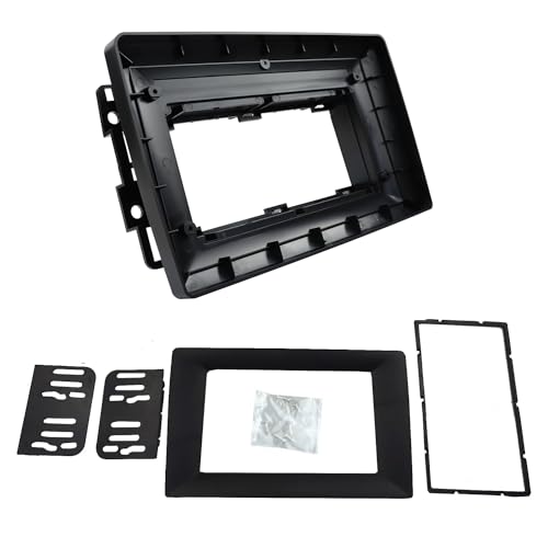 DKMUS Radio Dash Kit for Chevrolet Avalanche Suburban Silverado Tahoe Equinox Express Impala Monte Carlo Traverse GMC Buick Suzuki Hummer 10.1" and 2 Din - Image 1
