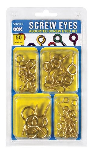 أو أو كيه OOK 535654 مجموعة متنوعة من رؤوس البراغي 50 قطعة بدون مقاس - Image 2