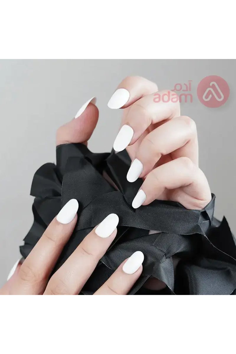 BELLE NAILS WHITE MATTE