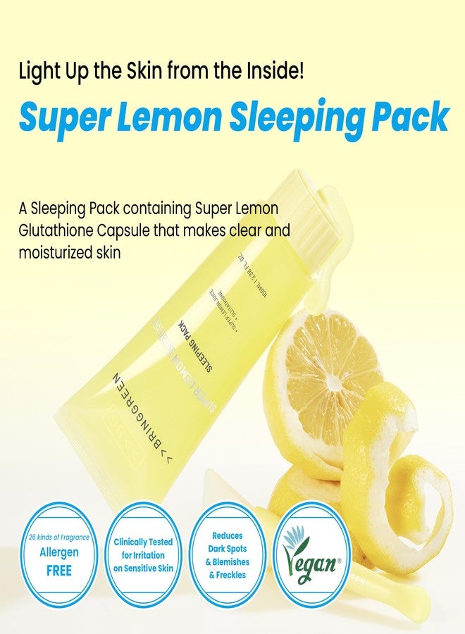 برينج جرين قناع النوم بالليمون الفائق من برينج جرين - Image 2