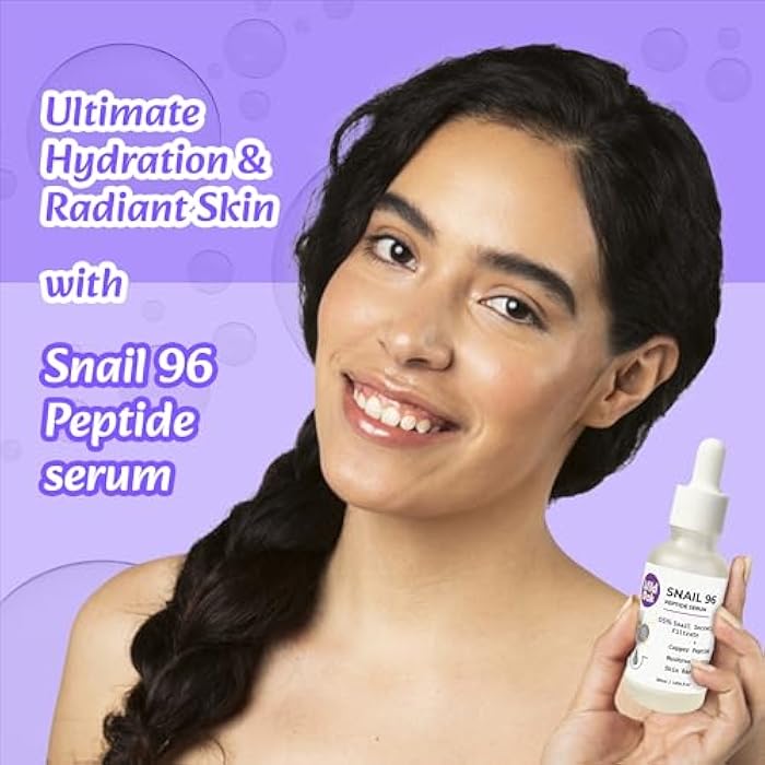 WILD OAK WildOak Korean Snail 96, Peptide & Tremella Mushroom Serum | Glass Skin | Powerful Skin Barrier | Skin Hydration Hyper Pigmentation Anti-Aging & Wrinkles | 1.01 fl oz - Image 2