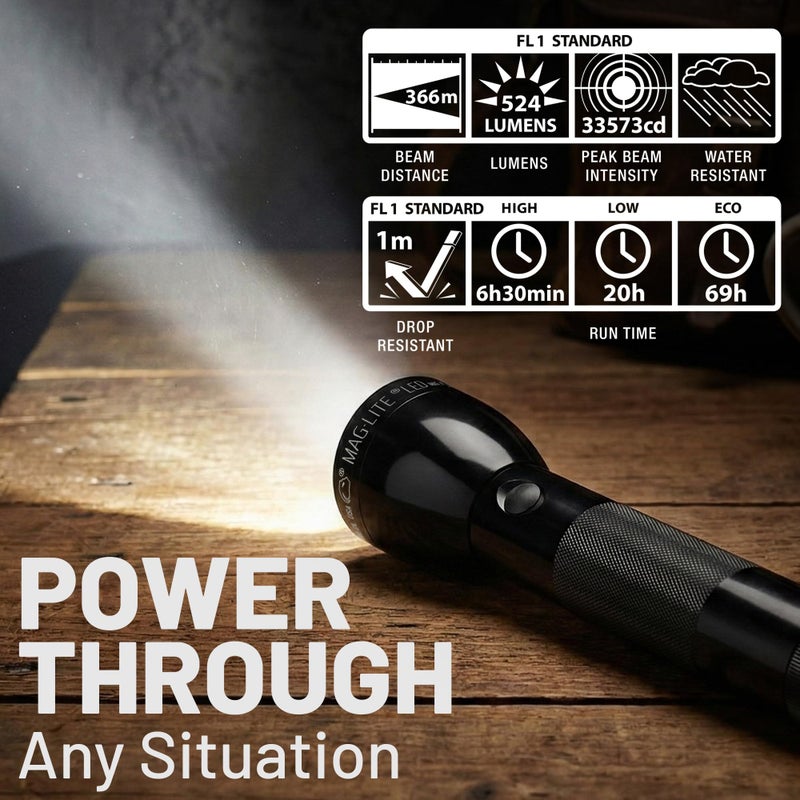 MAGLITE MAG-LITEÂ® ML300Lâ„¢ LED 2 CELL D flashlight - Image 3