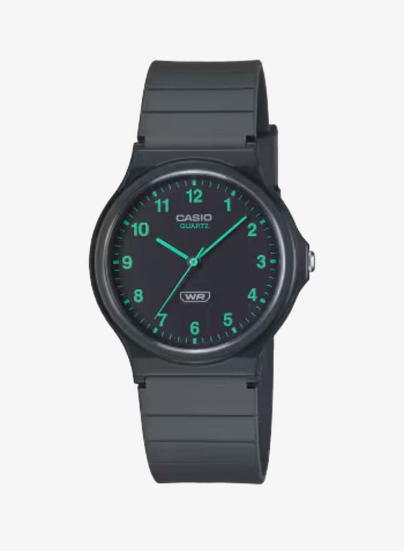 CASIO Unisex Resin Analog Watch MQ-24B-8BDF - 34.9 mm - Image 1