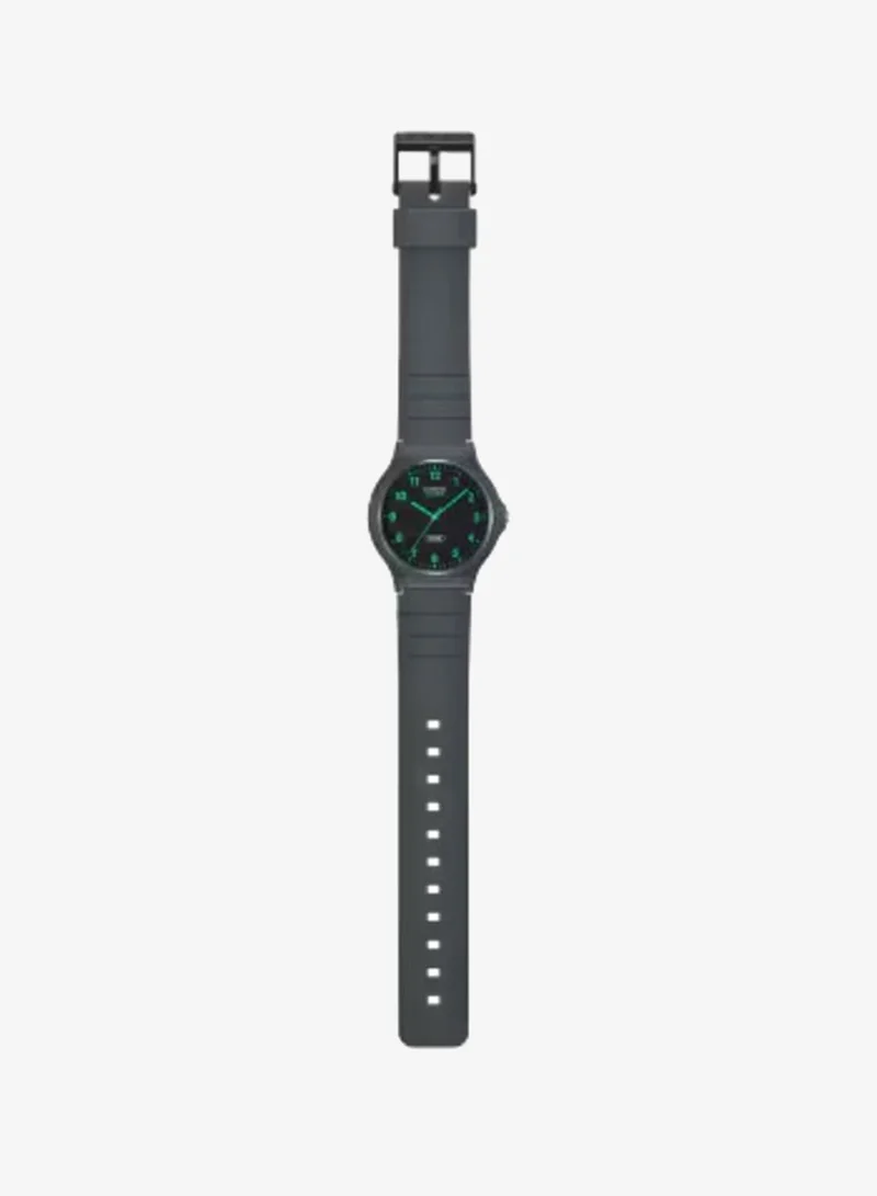 CASIO Unisex Resin Analog Watch MQ-24B-8BDF - 34.9 mm