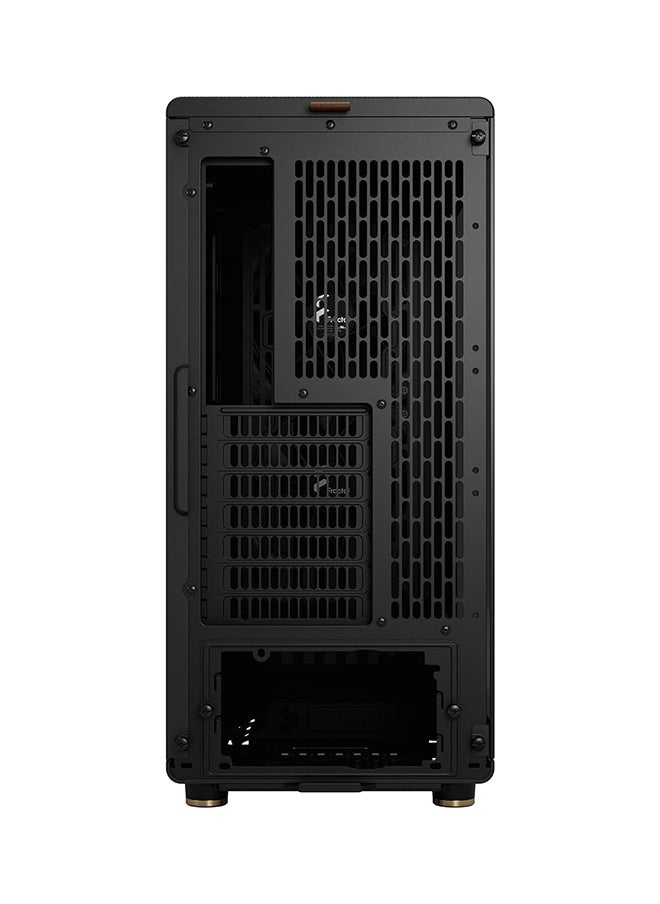 Fractal Design North TG Version Mid-Tower ATX PC Case, Tempered Glass Side Panel, 7 Expansion Slots, USB 3.2 Gen 2x2 Type-C, 1x 2.5” Dedicated Drive Mount, Dust Filters, Cable Routing Grommets, Captive Thumbscrews, Charcoal Black | FD-C-NOR1C-02  - Image 3