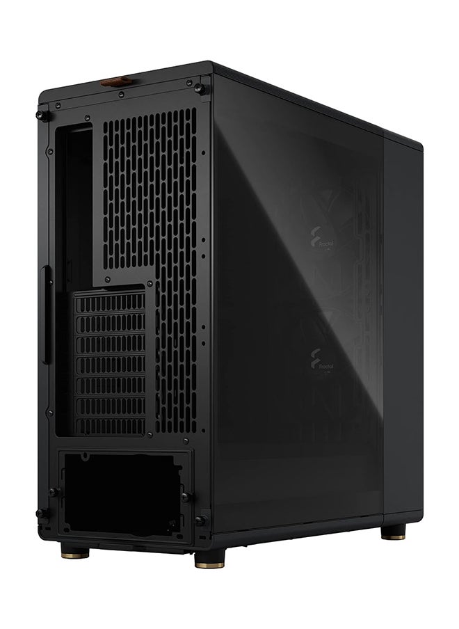 Fractal Design North TG Version Mid-Tower ATX PC Case, Tempered Glass Side Panel, 7 Expansion Slots, USB 3.2 Gen 2x2 Type-C, 1x 2.5” Dedicated Drive Mount, Dust Filters, Cable Routing Grommets, Captive Thumbscrews, Charcoal Black | FD-C-NOR1C-02  - Image 4