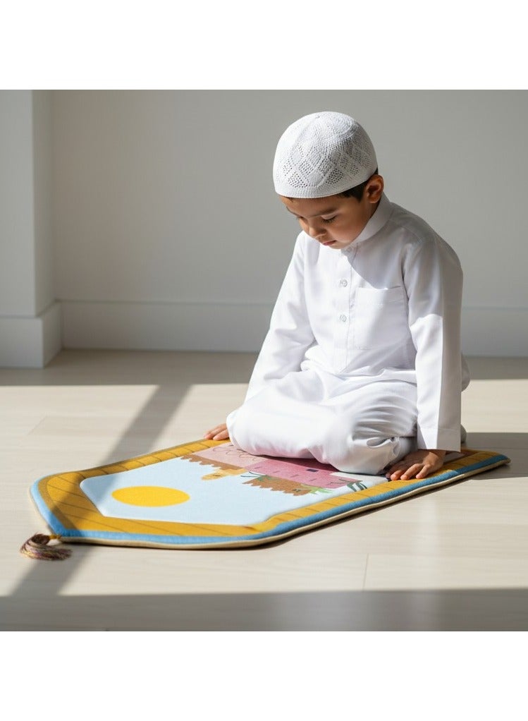 Fabienne Kids Memory Foam Prayer Mat 60x95cm - Image 4