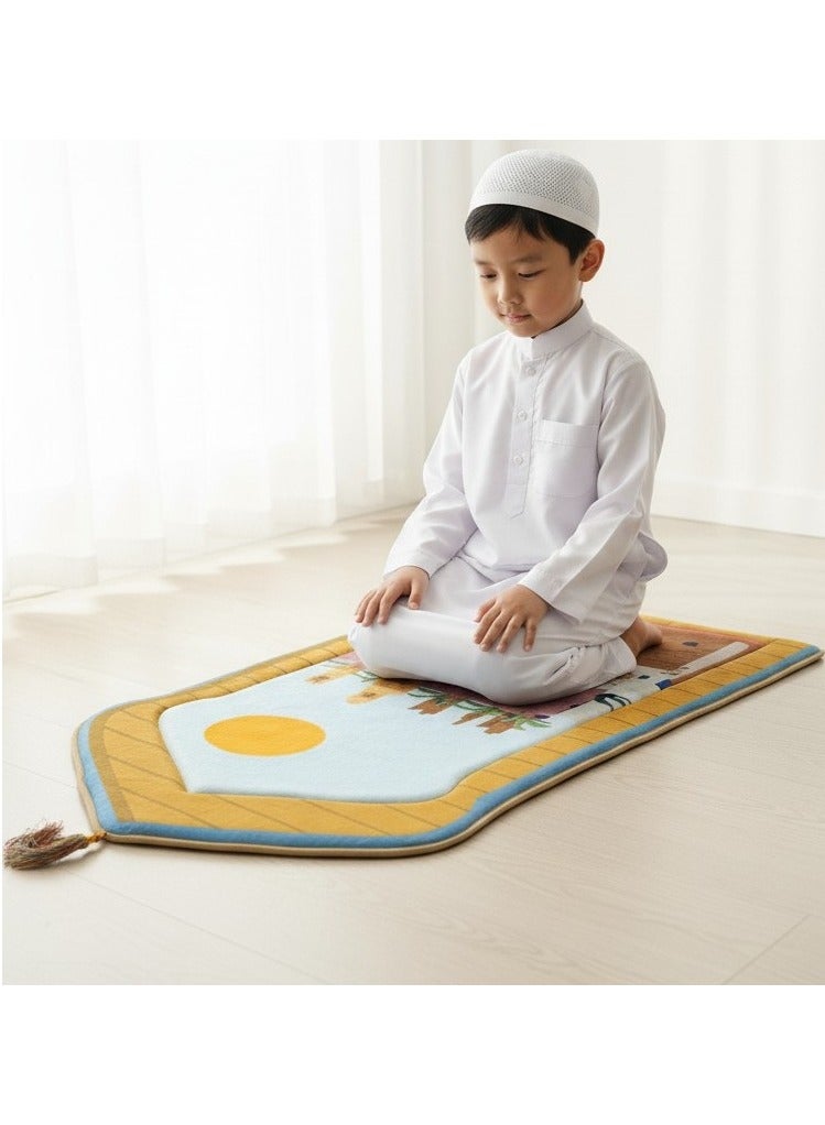 Fabienne Kids Memory Foam Prayer Mat 60x95cm - Image 2