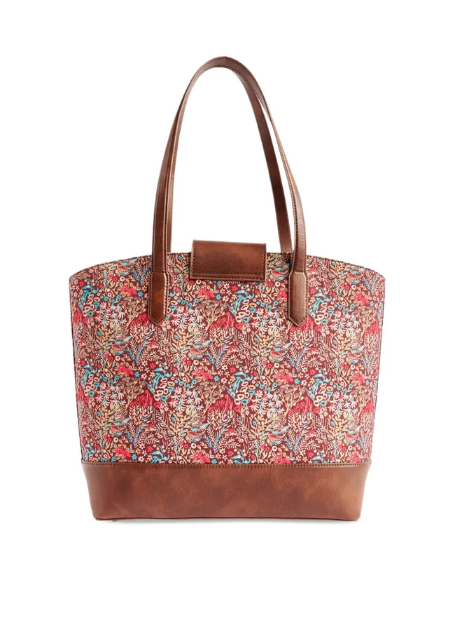 Chumbak  Teal by Chumbak Rainforest Work Tote  | Best Price UAE