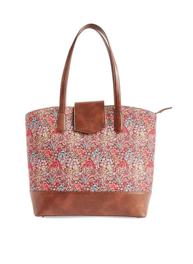 تشومباك Teal by Chumbak Rainforest Work Tote