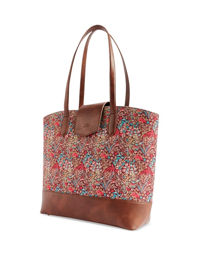Chumbak  Teal by Chumbak Rainforest Work Tote  | Best Price UAE