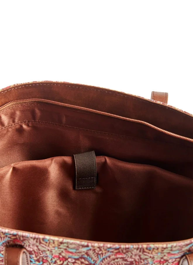 Chumbak  Teal by Chumbak Rainforest Work Tote  | Best Price UAE