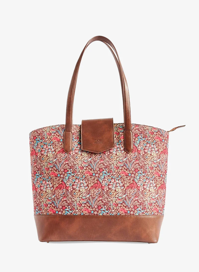 Chumbak Teal By Chumbak Rainforest Work Tote
