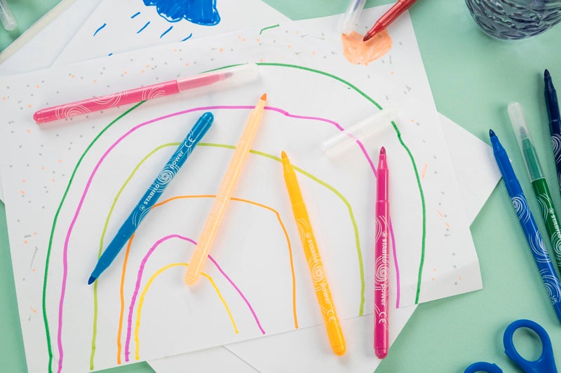 STABILO Medium Fiber-Tip Pen - STABILO power - Pack of 30 - Assorted Colors - Image 3