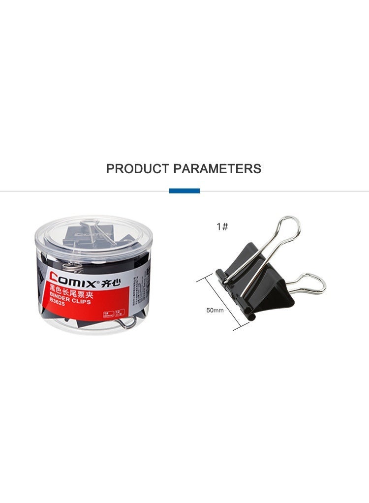 كوميكس كومكس - مشبك ورق 50 ملم ("2) علبة عبوة 12حبة - Image 2