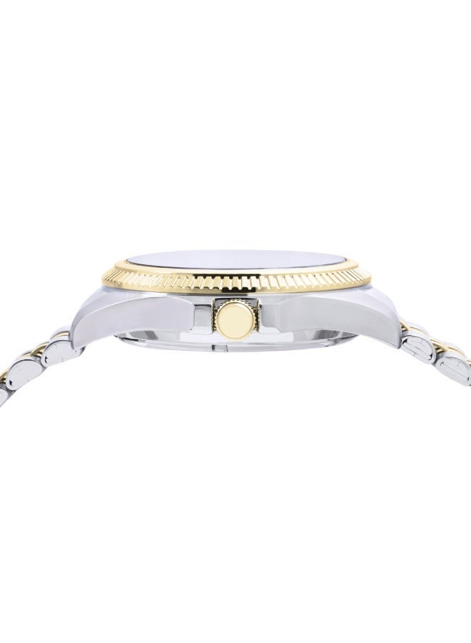 Alba Mechanical Automatic Men’s Watch AL4784X1, 41 mm Silver-White Dial, Stainless Steel Case & Bracelet, 100 m WR - Image 2