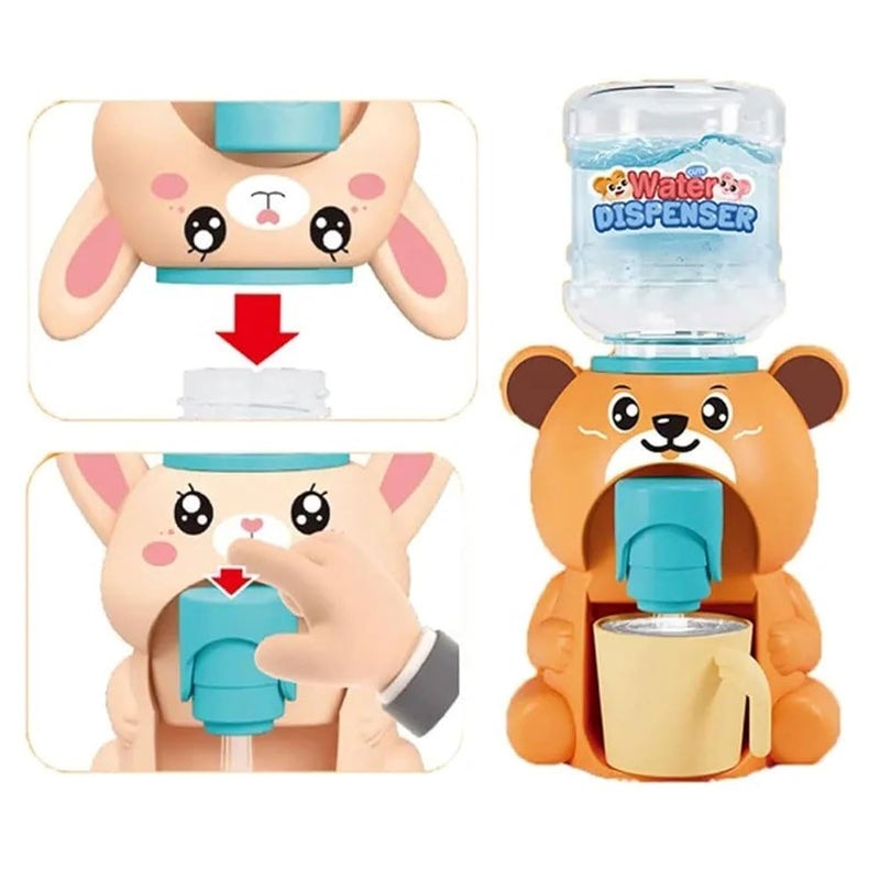 MEETO Kids Water Dispenser Big Toy for Toldder Lovely Cartoon Animal Shaped Water Bottle and Mug Drinking Fountain Pumps Water, Juice & Milk Water Dispenser (Dog) - Image 5