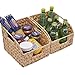 StorageWorks Water Hyacinth Wicker Baskets with Built-in Handles, Hand Woven Baskets for Organizing, 8.7Ã¢â‚¬Â x - Image 2