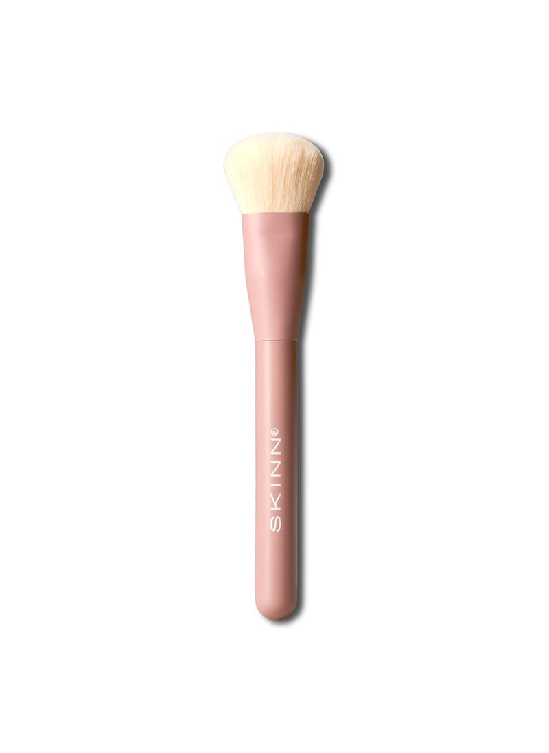 Skinn SKINN Blush Brush for Cheeks, Ultra Soft Synthetic Bristled Brush - Stippling Blush Brush Provides Seamless Blending for Liquid, Cream or Powder Application - Blush Makeup Brush 